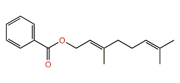 (E)-3,7-Dimethyl-2,6-octadienyl benzoate